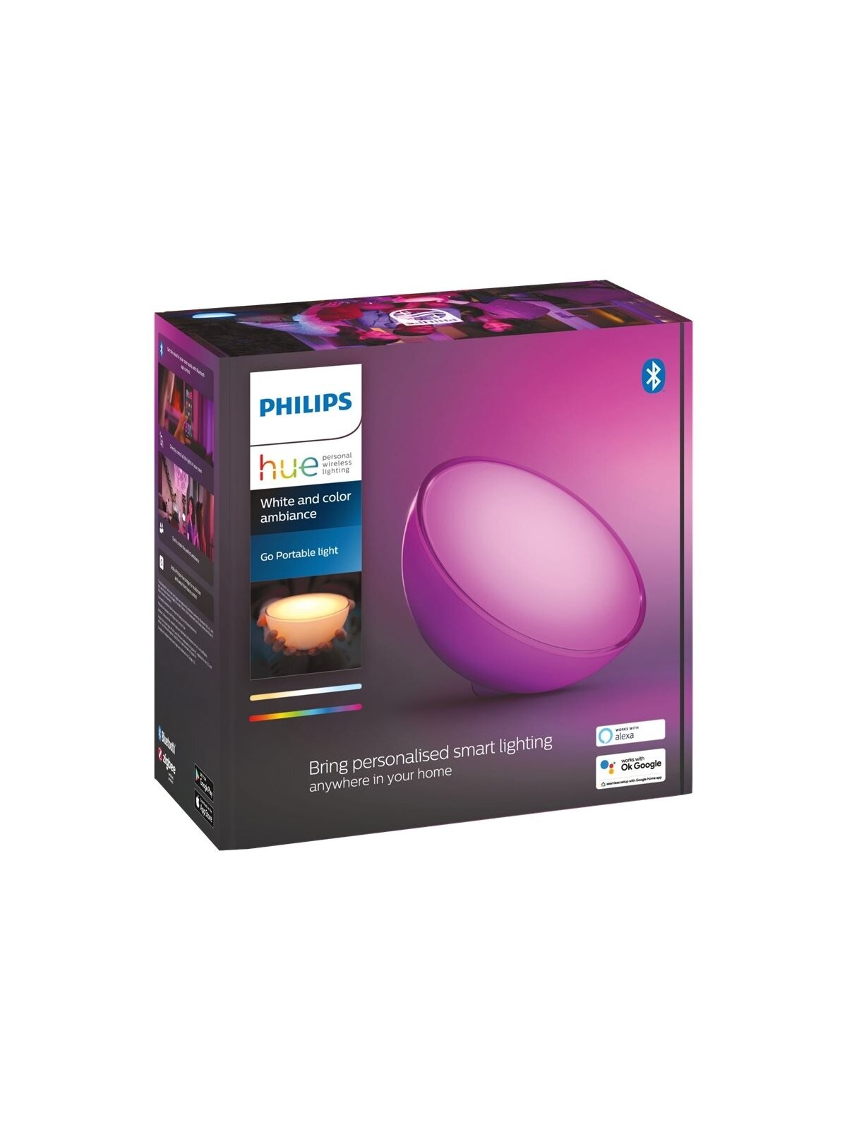 Philips Hue | Hue Go Portable Light | 6 W | White and color ambiance | Zigbee 3