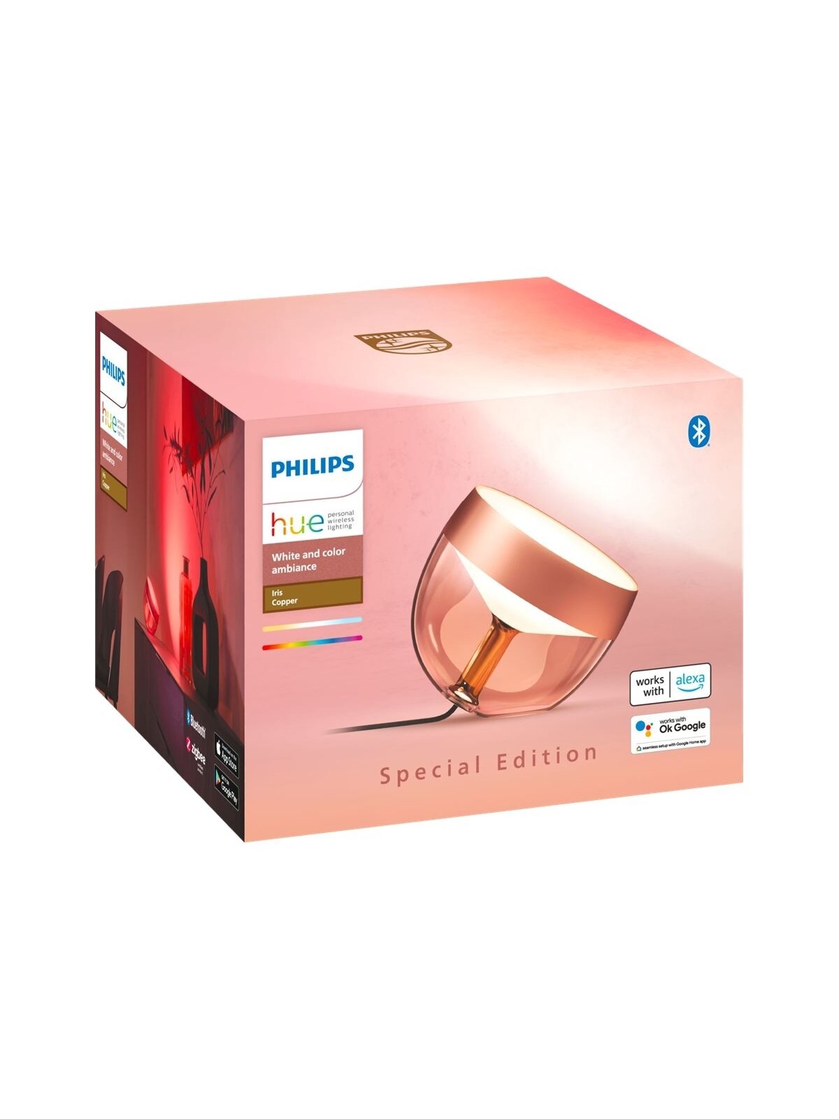 Philips Hue | Hue Iris Portable Lamp, Copper Special Edition | Copper/brass | Portable lamp 3 Philips Hue | Hue Iris Portable Lamp, Copper Special Edition | Copper/brass | Portable lamp 3