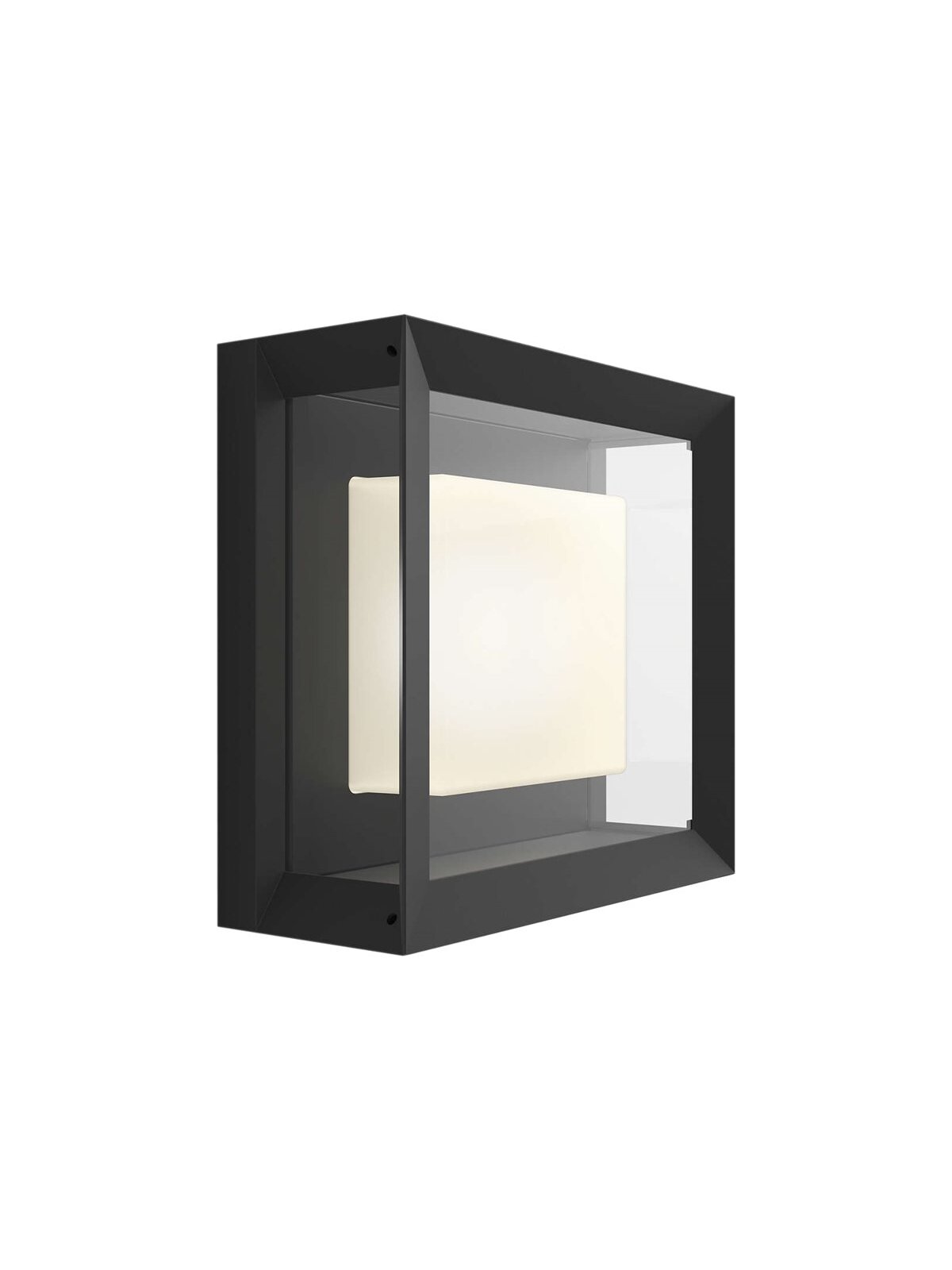 Philips Hue WCA Econic Outdoor Square Wall Lantern | 15 W | 2000-6500 Hue White Colour Ambiance Philips Hue WCA Econic Outdoor Square Wall Lantern | 15 W | 2000-6500 Hue White Colour Ambiance