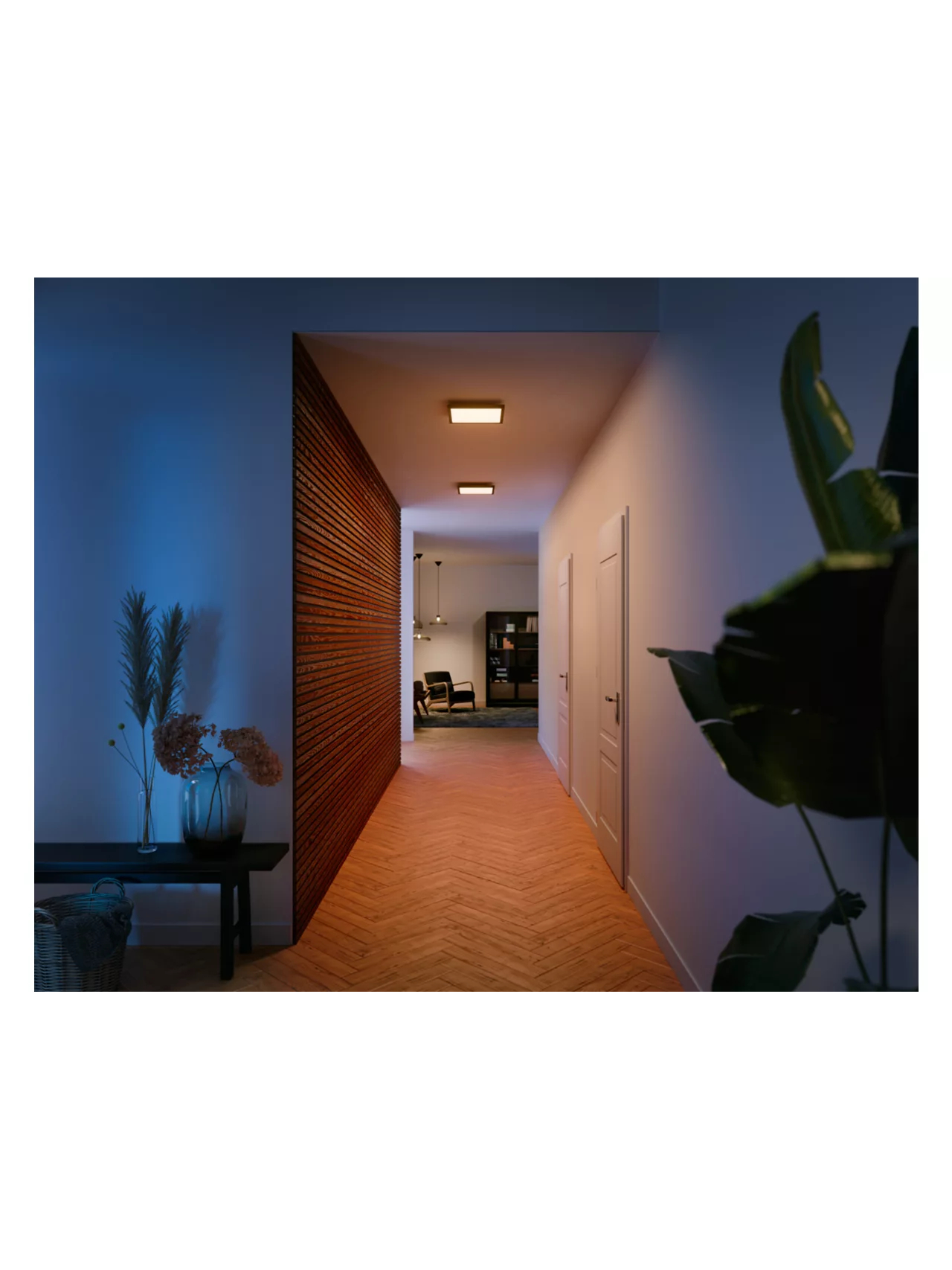 Philips Hue Aurelle square panel light, Black | 2200-6500 Hue White Ambiance 3 Philips Hue Aurelle square panel light, Black | 2200-6500 Hue White Ambiance 3