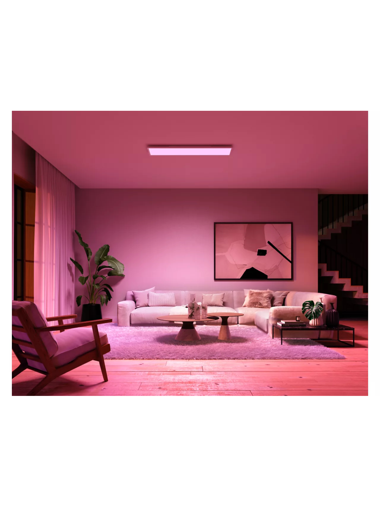 Philips Hue Surimu rectangular panel light, 120 x 30 cm | 2000-6500 Hue White Color Ambiance | Bluetooth, Zigbee 6 Philips Hue Surimu rectangular panel light, 120 x 30 cm | 2000-6500 Hue White Color Ambiance | Bluetooth, Zigbee 6