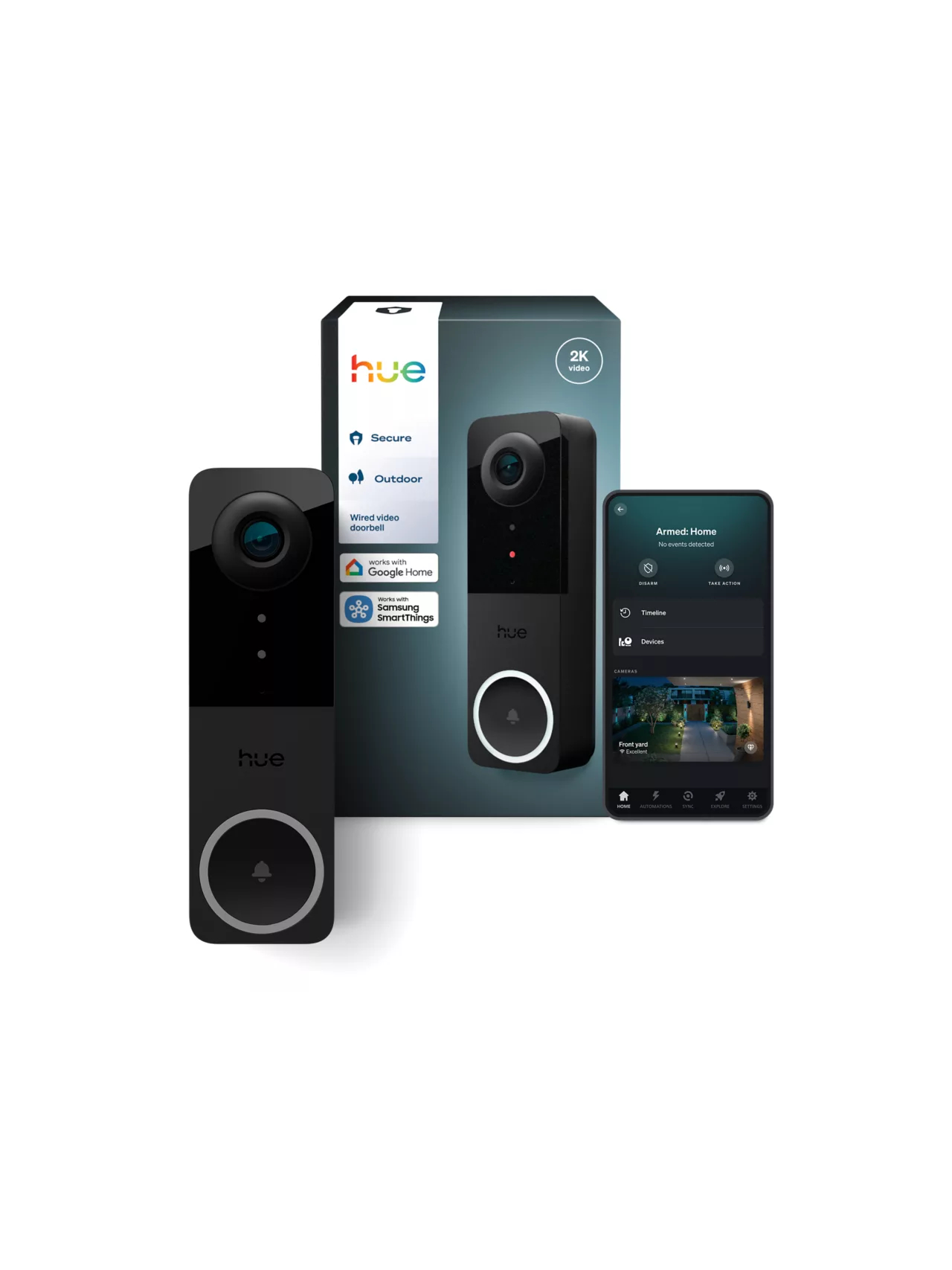Philips Hue Video Doorbell Camera, EU/UK | Black 4 Philips Hue Video Doorbell Camera, EU/UK | Black 4