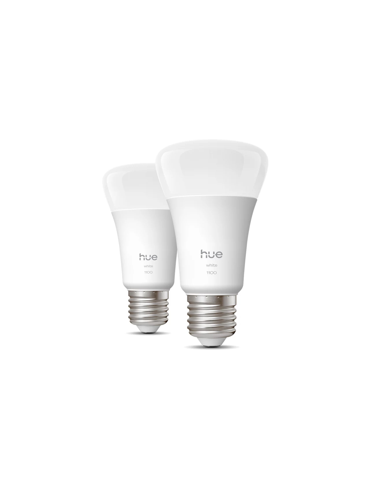 Philips Hue W 1100 A60 2P EU | E27 | 9.5 W | Soft white light | Bluetooth and Zigbee 1