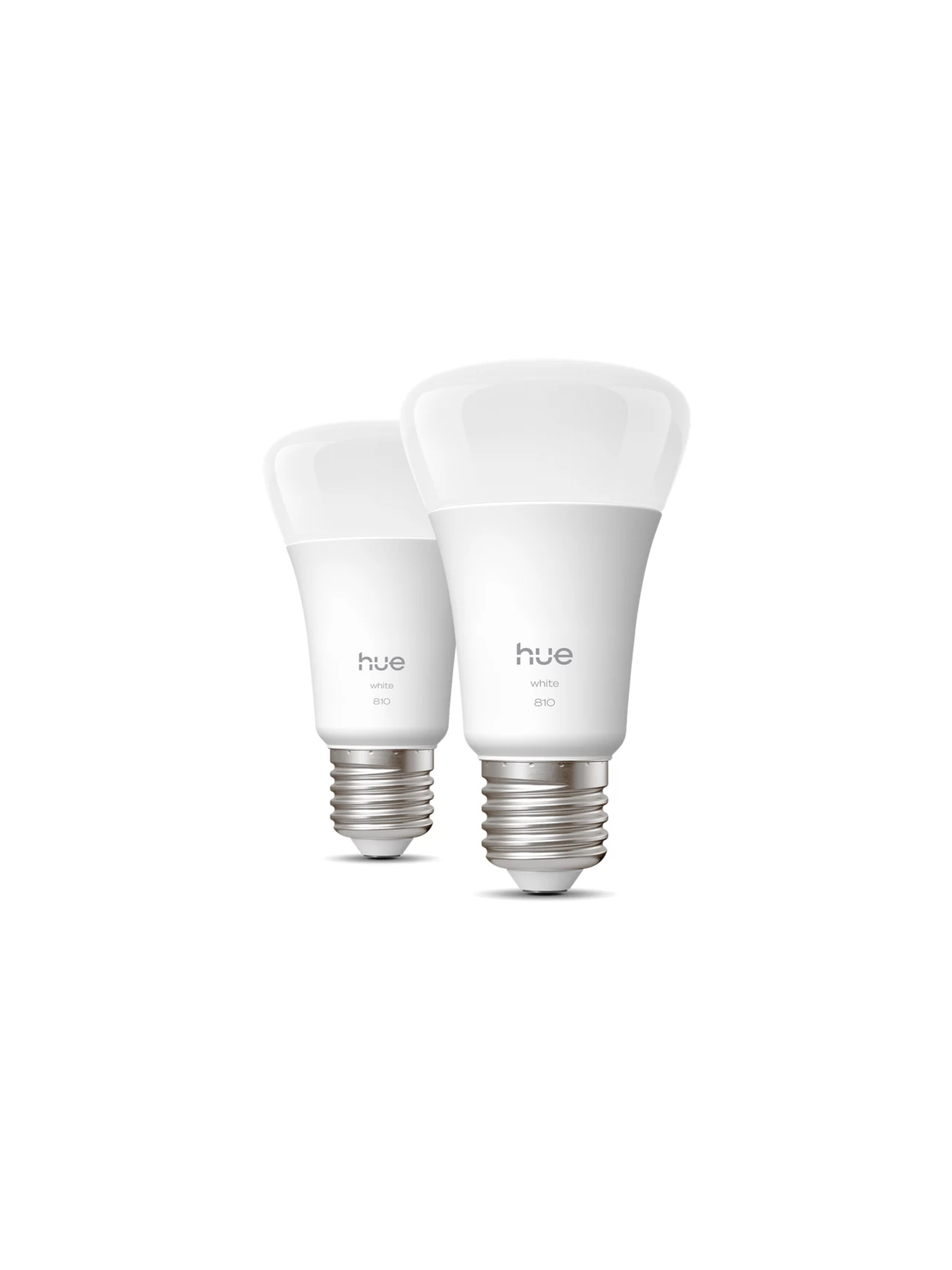 Philips Hue W 810 A60 2P EU | E27 | 7 W | Warm white to cool white light | Bluetooth, Zigbee 2