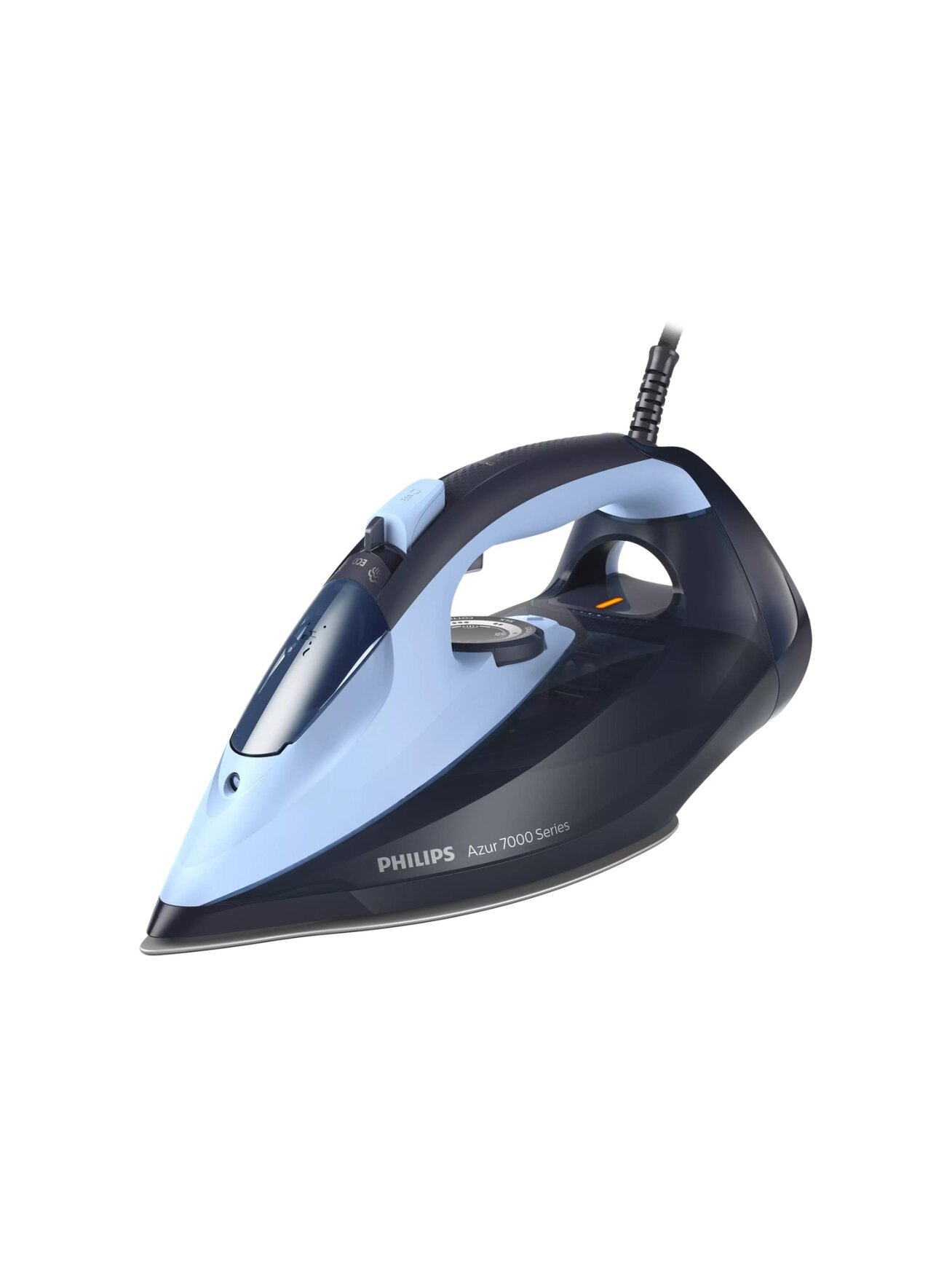 Philips DST7041/20 | Steam Iron | 2800 W | Water tank capacity 300 ml | Continuous steam 50 g/min | Steam boost performance 250 g/min | Blue Philips DST7041/20 | Steam Iron | 2800 W | Water tank capacity 300 ml | Continuous steam 50 g/min | Steam boost performance 250 g/min | Blue