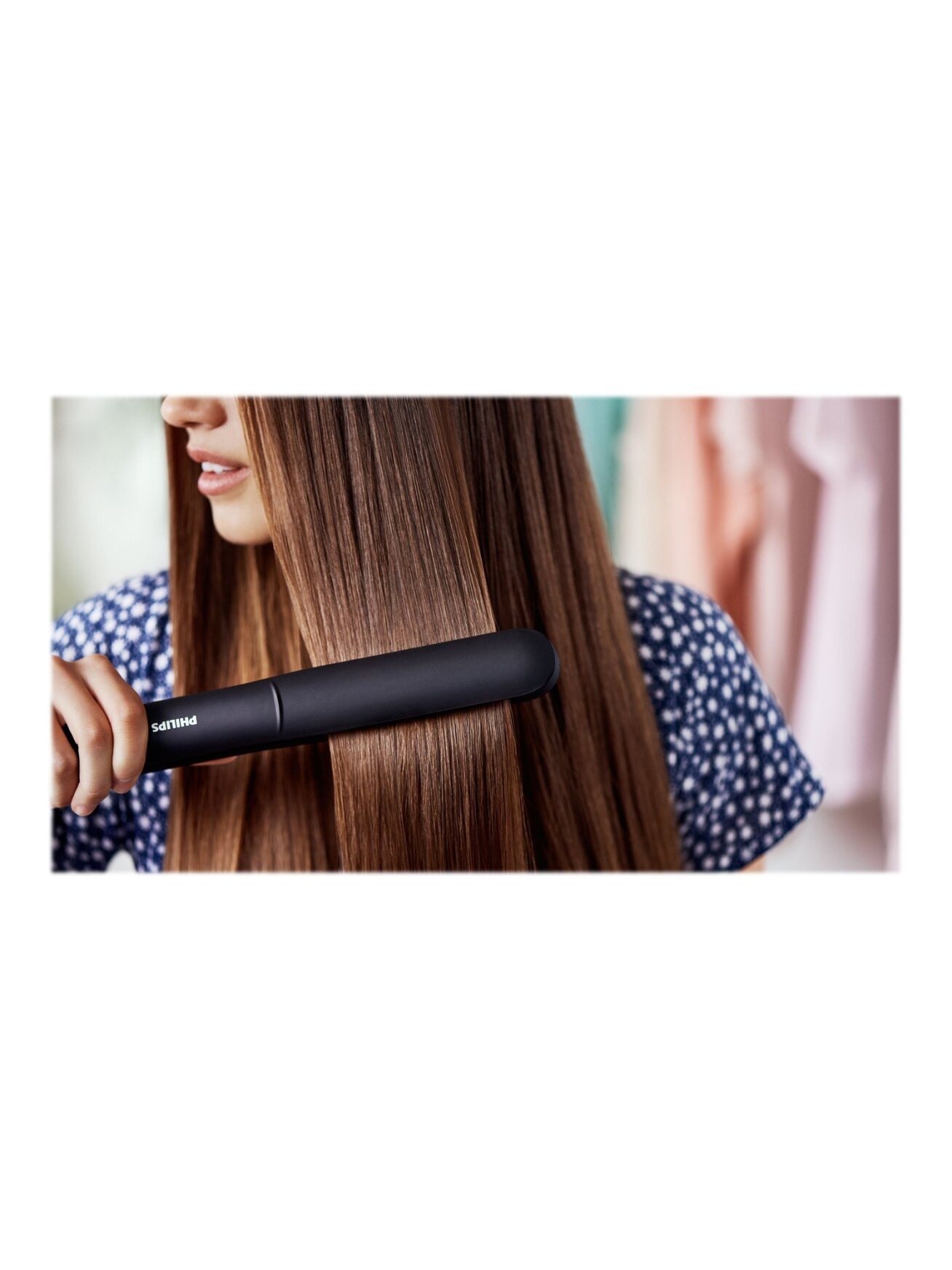 Philips | Hair Straitghtener | BHS376/00 StraightCare Essential | Ceramic heating system | Temperature (min) 160 °C | Temperature (max) 230 °C | Black 10