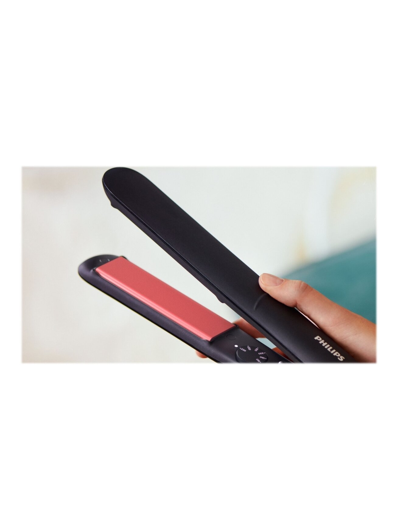 Philips | Hair Straitghtener | BHS376/00 StraightCare Essential | Ceramic heating system | Temperature (min) 160 °C | Temperature (max) 230 °C | Black 13