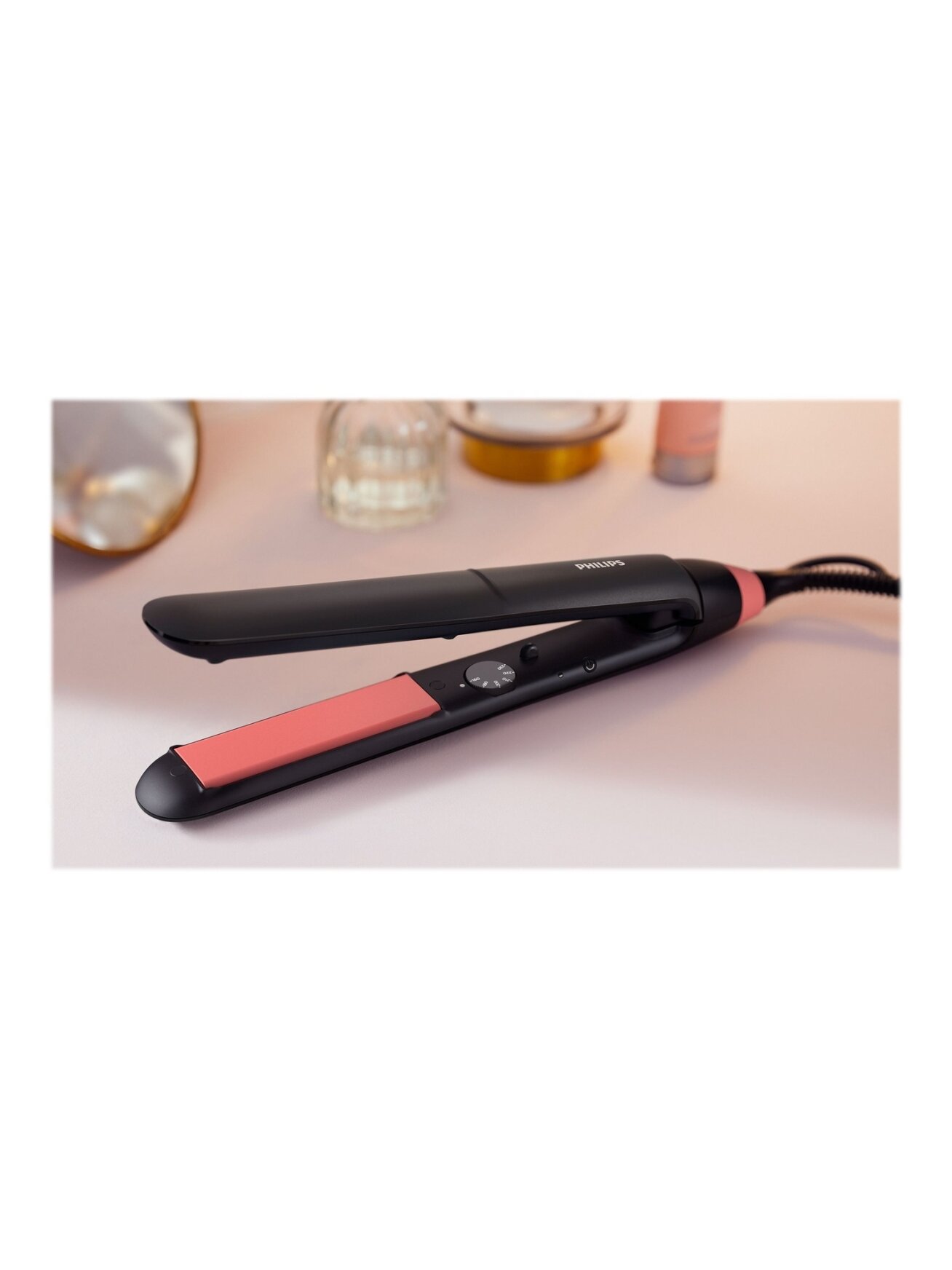 Philips | Hair Straitghtener | BHS376/00 StraightCare Essential | Ceramic heating system | Temperature (min) 160 °C | Temperature (max) 230 °C | Black 9 Philips | Hair Straitghtener | BHS376/00 StraightCare Essential | Ceramic heating system | Temperature (min) 160 °C | Temperature (max) 230 °C | Black 9