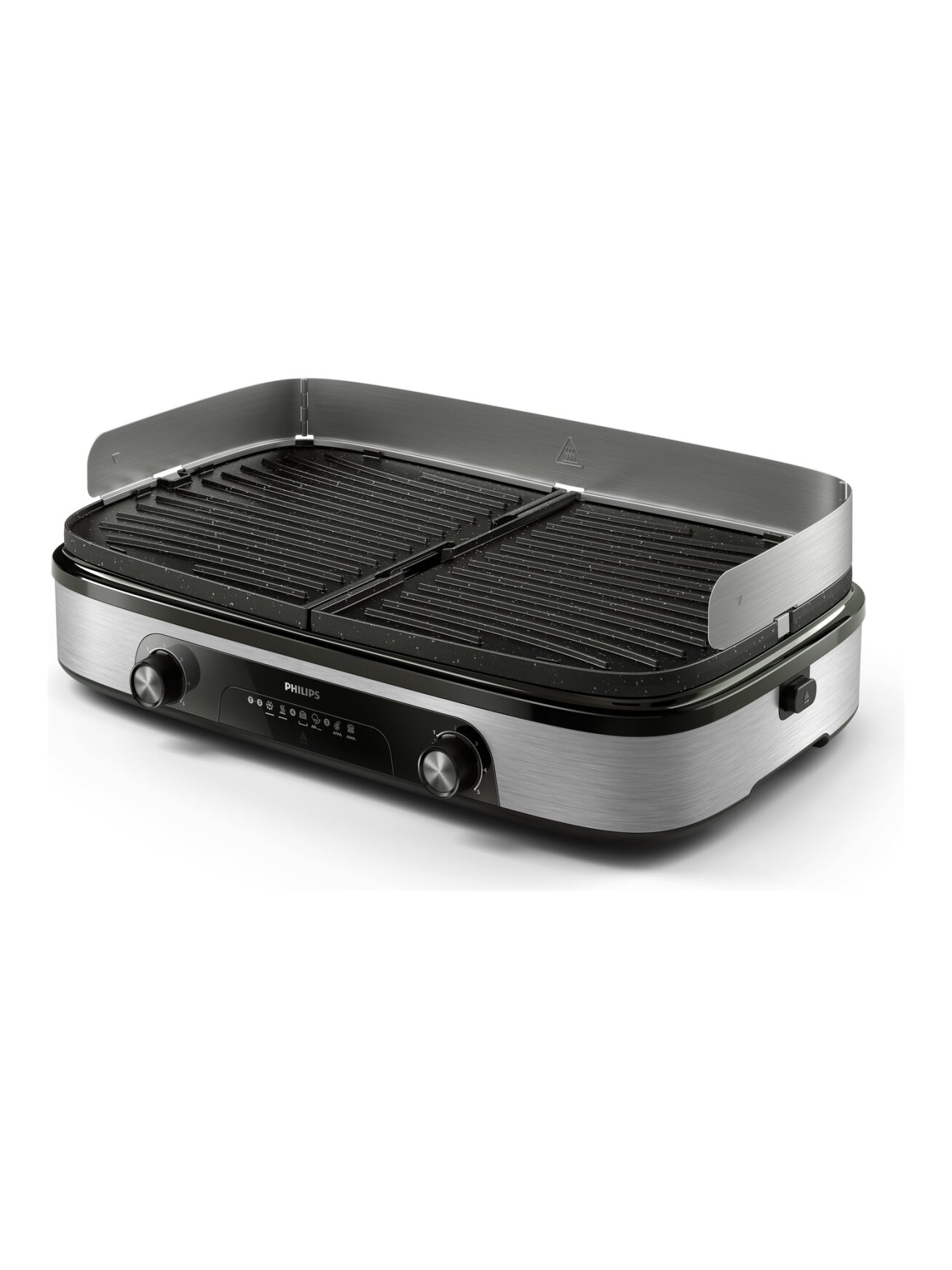 Philips HD6222/90 Table Grill, Black/Stainless Steel | Philips Philips HD6222/90 Table Grill, Black/Stainless Steel | Philips