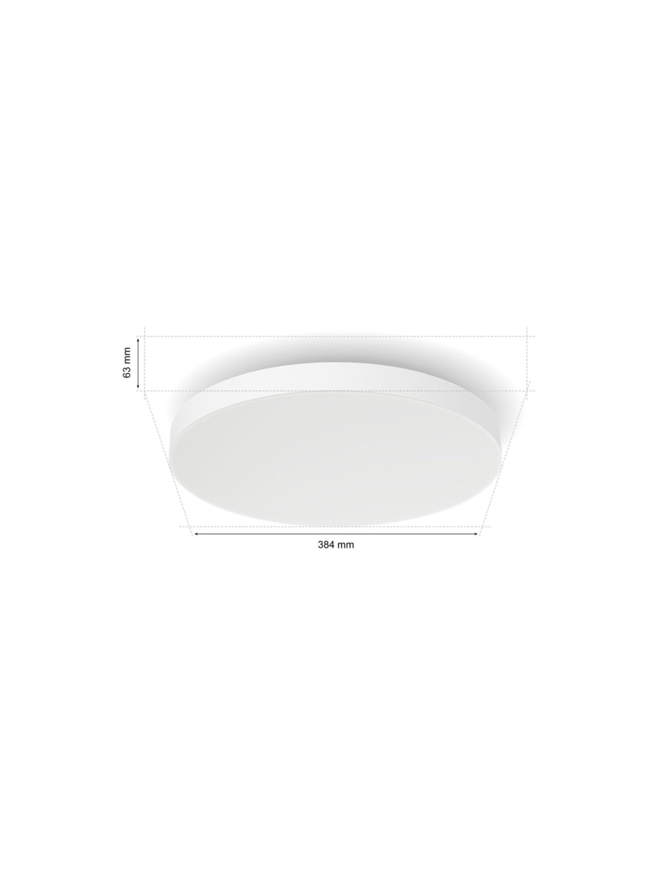 Philips Hue Datura Ceiling Light Small 38.4cm | 48 W 2 Philips Hue Datura Ceiling Light Small 38.4cm | 48 W 2
