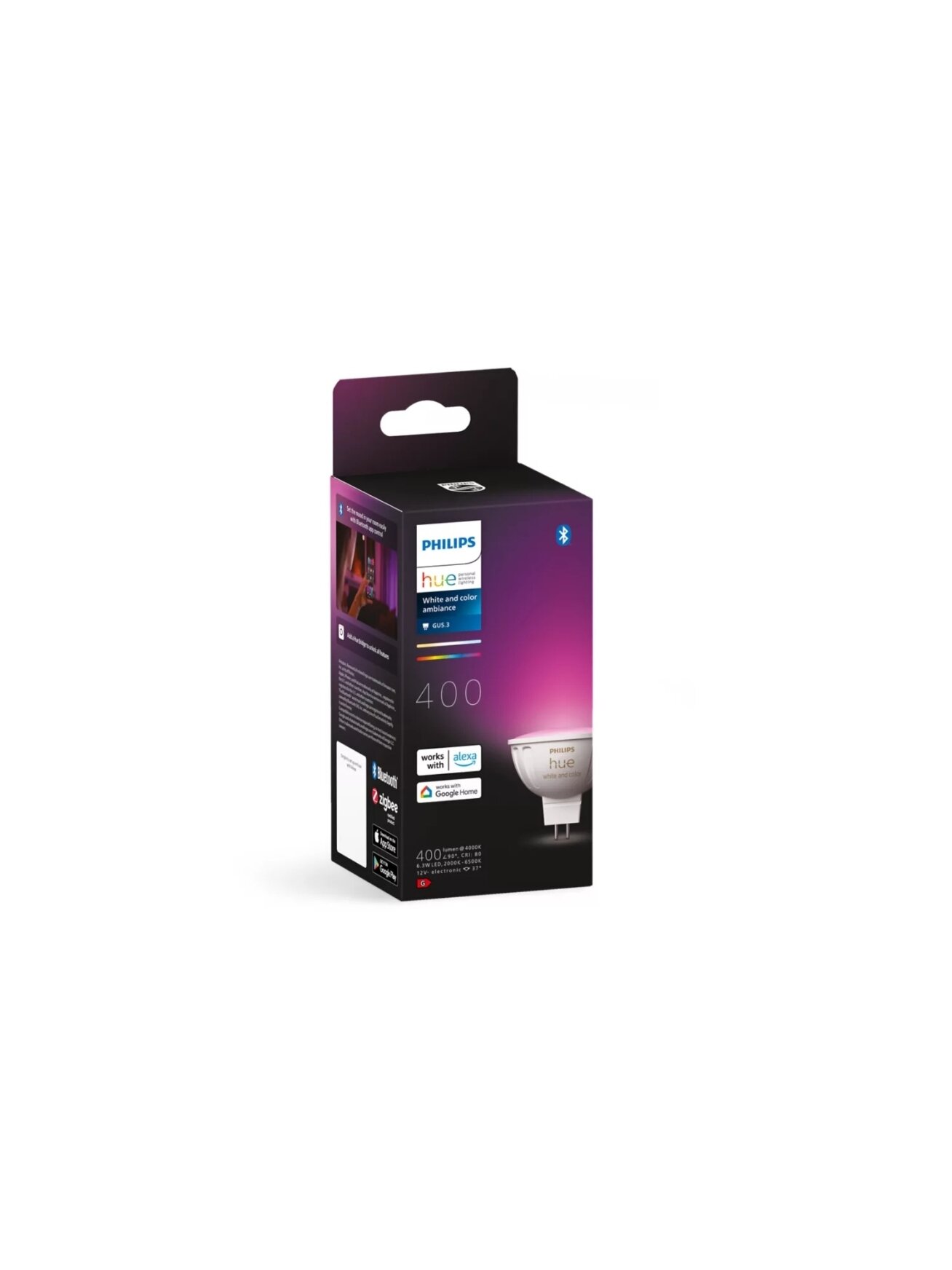 Philips Hue WCA 12V MR16 | GU5.3 | 6.3 W | White and colour light 3 Philips Hue WCA 12V MR16 | GU5.3 | 6.3 W | White and colour light 3