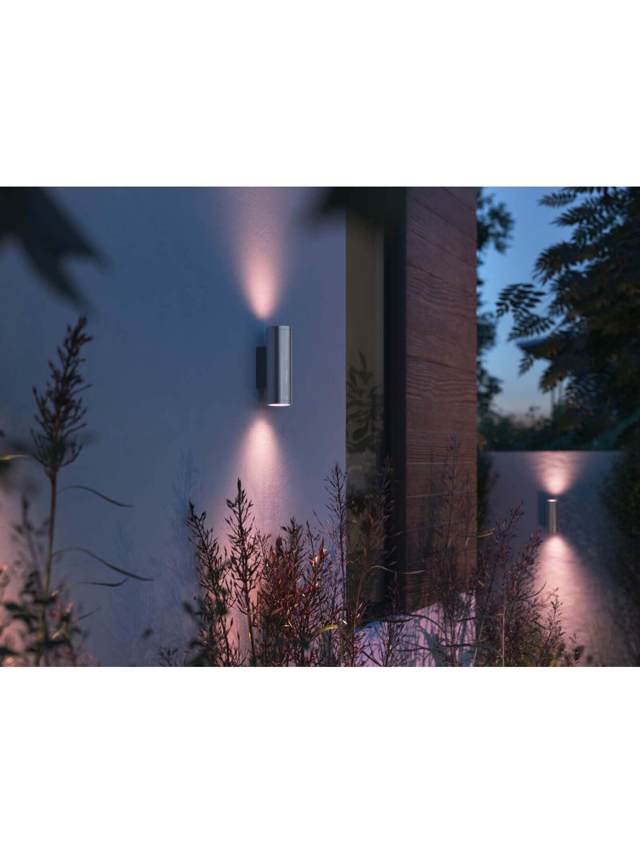 Philips Hue WCA Appear Outdoor Wall Lantern, Inox | 8 W | 2000-6500 Hue White Colour Ambiance 5 Philips Hue WCA Appear Outdoor Wall Lantern, Inox | 8 W | 2000-6500 Hue White Colour Ambiance 5