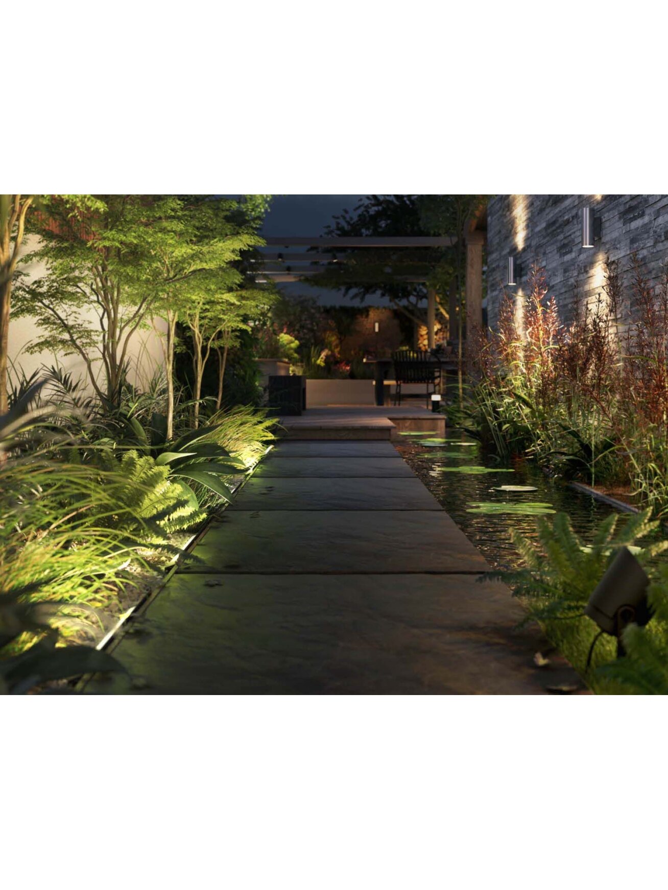 Philips Hue WCA Appear Outdoor Wall Lantern, Inox | 8 W | 2000-6500 Hue White Colour Ambiance 6 Philips Hue WCA Appear Outdoor Wall Lantern, Inox | 8 W | 2000-6500 Hue White Colour Ambiance 6