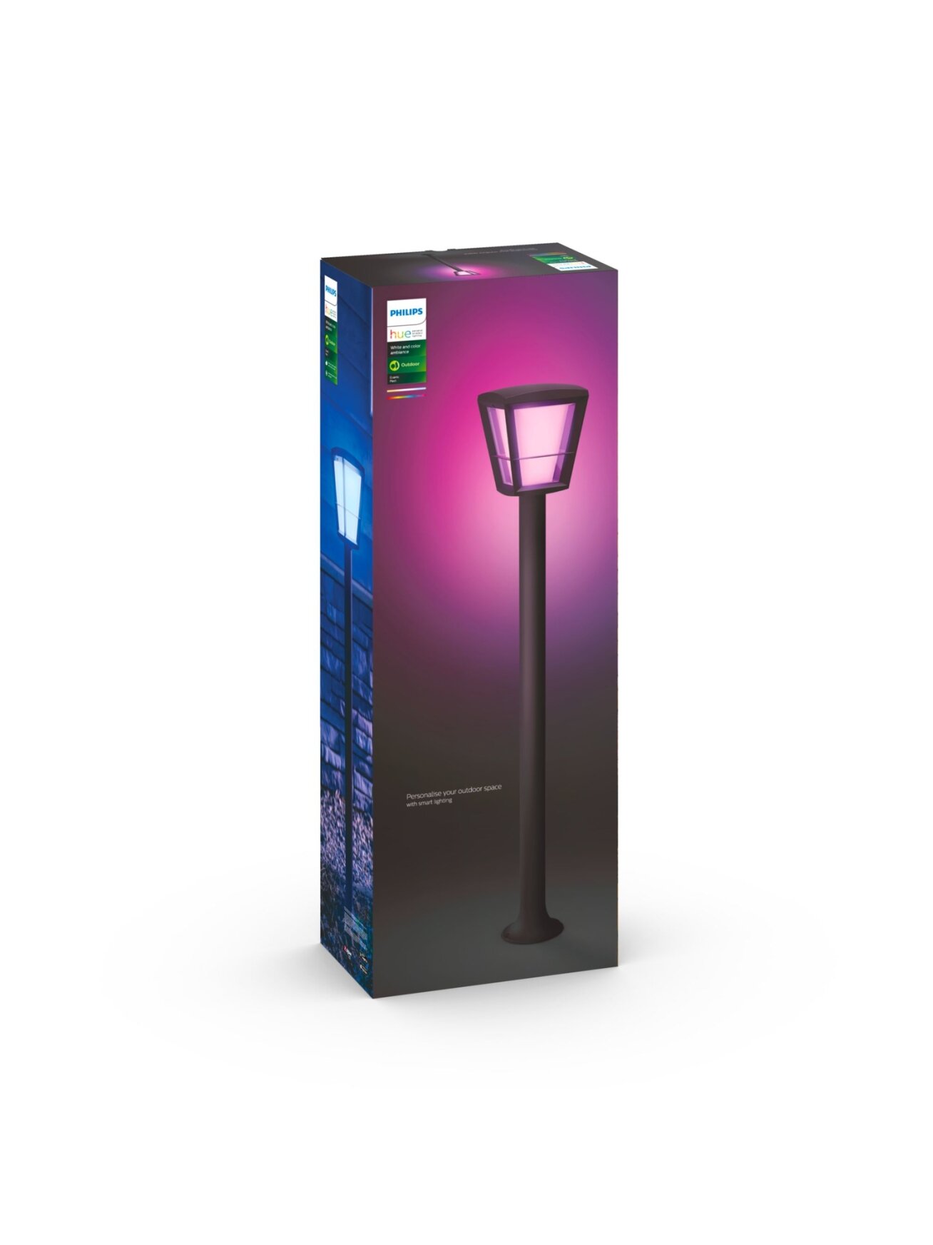 Philips Hue WCA Econic Outdoor Post Lantern | 15 W | 2000-6500 Hue White Color Ambiance 2 Philips Hue WCA Econic Outdoor Post Lantern | 15 W | 2000-6500 Hue White Color Ambiance 2