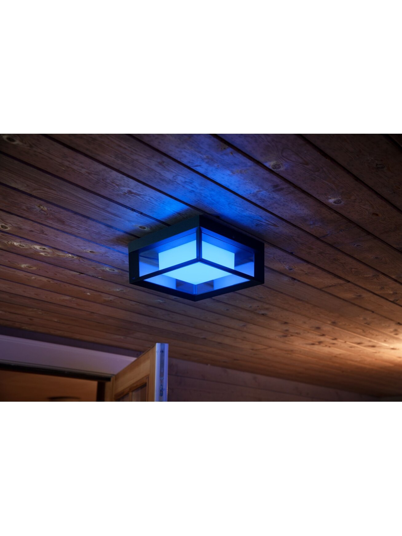Philips Hue WCA Econic Outdoor Square Wall Lantern | 15 W | 2000-6500 Hue White Colour Ambiance 6 Philips Hue WCA Econic Outdoor Square Wall Lantern | 15 W | 2000-6500 Hue White Colour Ambiance 6