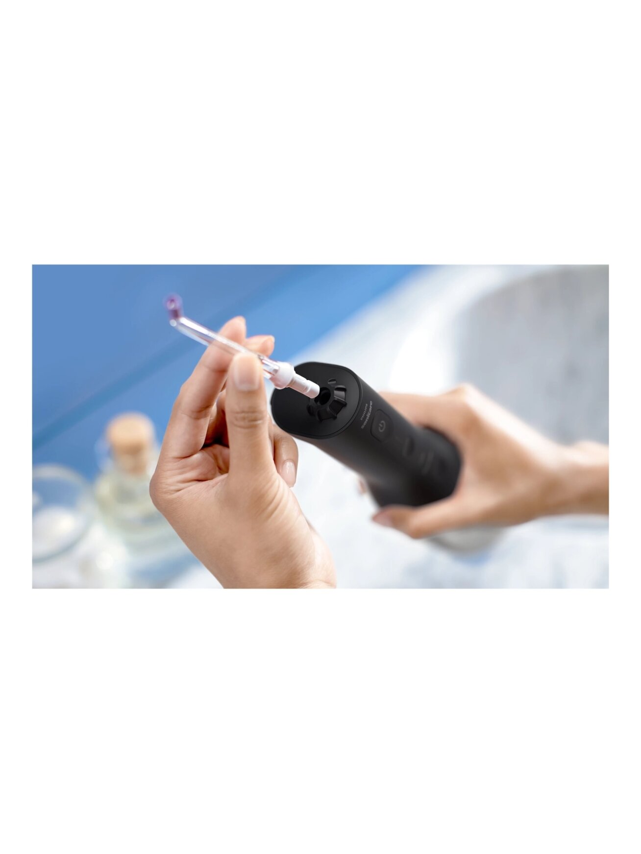 Philips | Oral Irrigator | HX3826/33 Sonicare Power Flosser | Cordless | 250 ml | Number of heads 1 | Black 6 Philips | Oral Irrigator | HX3826/33 Sonicare Power Flosser | Cordless | 250 ml | Number of heads 1 | Black 6
