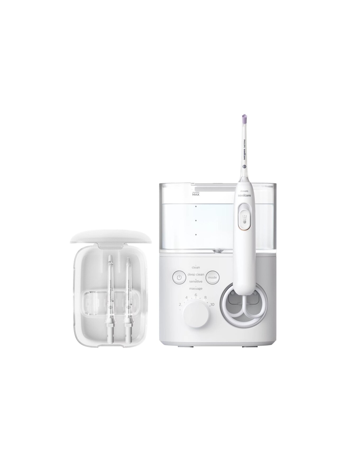 Philips | Oral Irrigator | HX3911/40 Sonicare Power Flosser 7000 | 600 ml | Number of heads 4 | White Philips | Oral Irrigator | HX3911/40 Sonicare Power Flosser 7000 | 600 ml | Number of heads 4 | White