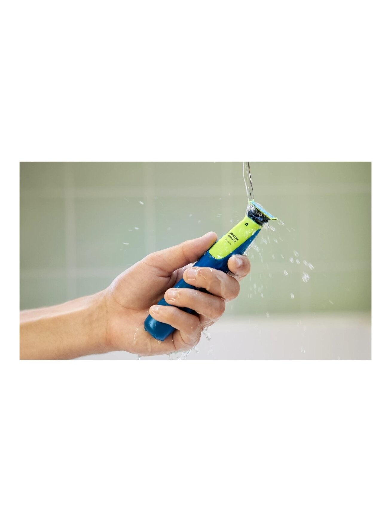 Philips | Replaceable blade (2 pcs) | QP225/50 OneBlade | Black/Green 2