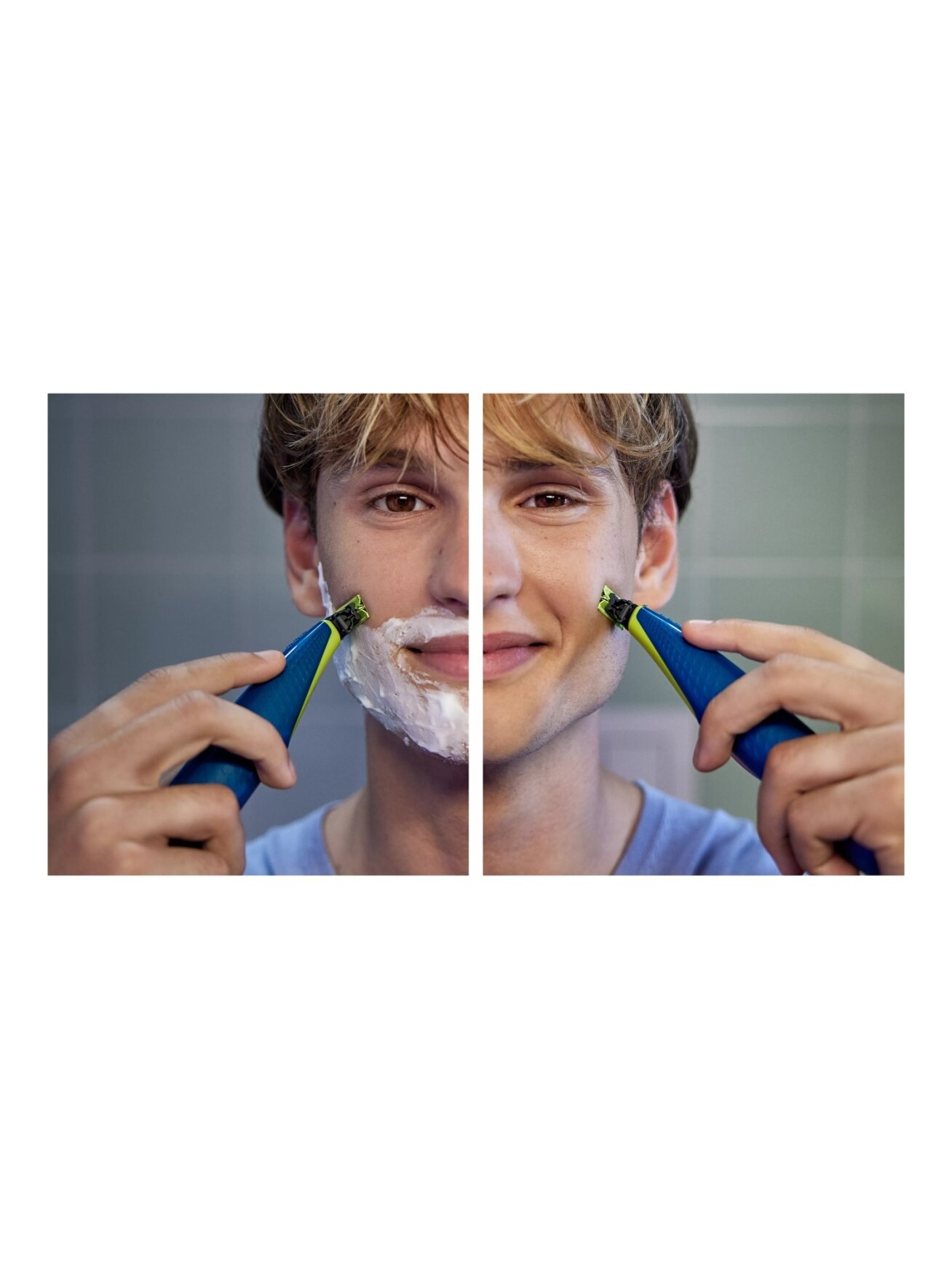 Philips | Replaceable blade (2 pcs) | QP225/50 OneBlade | Black/Green 5
