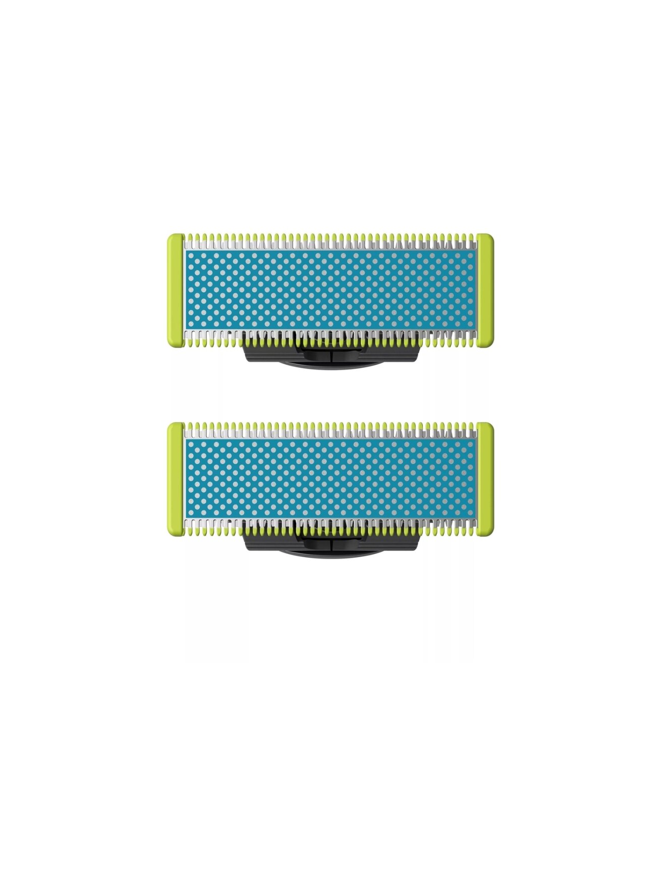 Philips | Replaceable blade (2 pcs) | QP225/50 OneBlade | Black/Green