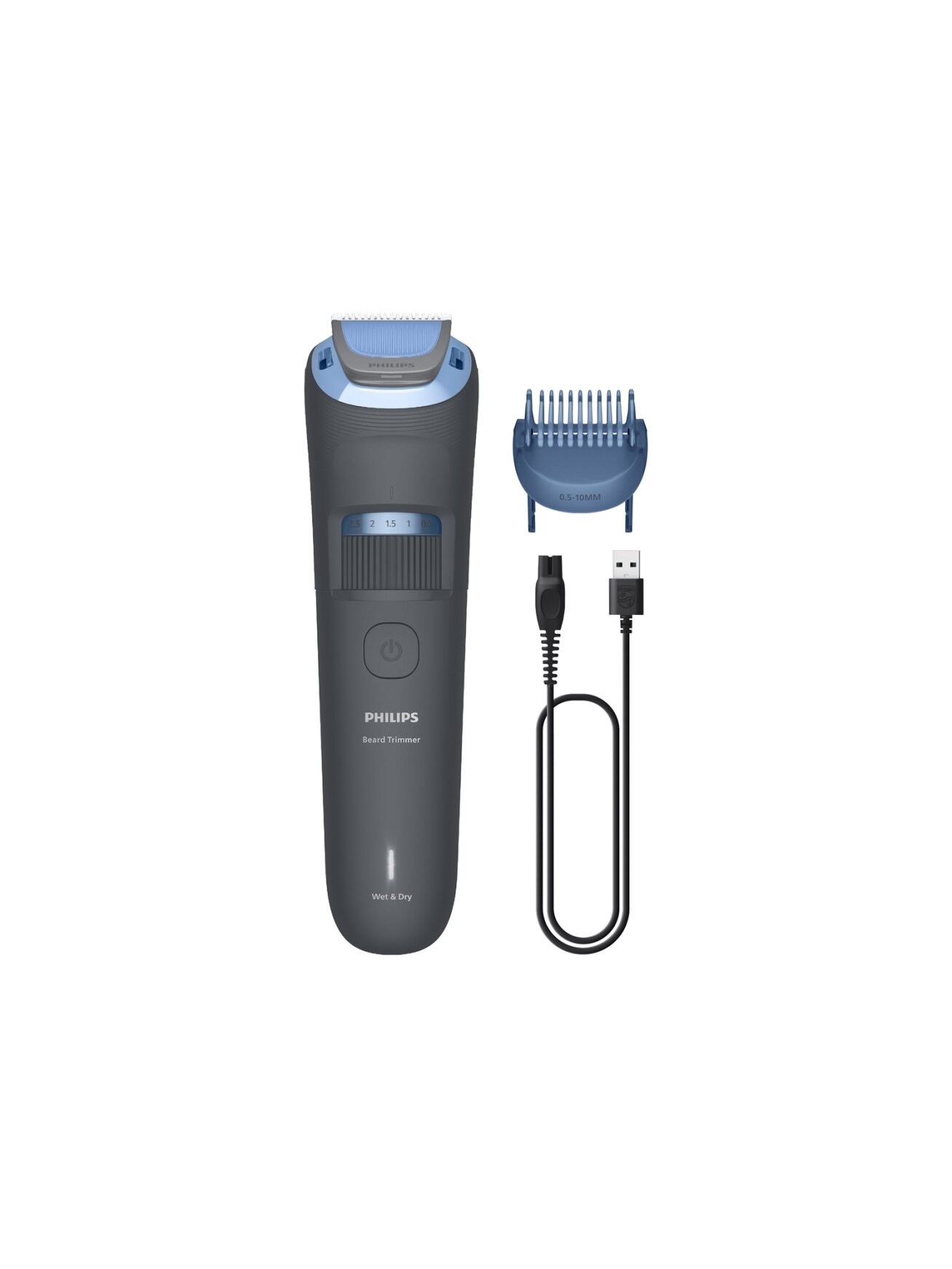 Philips Trimmer | BT3617/15 Series 3000 | Cordless | Wet & Dry | Number of length steps 20 | Dark Grey Philips Trimmer | BT3617/15 Series 3000 | Cordless | Wet & Dry | Number of length steps 20 | Dark Grey