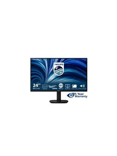 Philips | 24B2N2200/00 | 24 " | IPS | 16:9 | 120 Hz | 4 ms | 1920 x 1080 pixels | 300 cd/m² | HDMI ports quantity 1 | Black