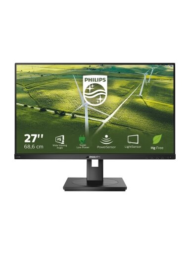 Philips | 272B1G/00 | 27 " | IPS | 16:9 | 75 Hz | 4 ms | 1920 x 1080 pixels | 250 cd/m² | HDMI ports quantity 1 | Black