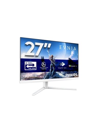 Philips 27M2N5901A/00 | 27 " | Fast IPS | UHD | 16:9 | 160 Hz | 1 ms | 3840 x 2160 pixels | 350 cd/m² | HDMI ports quantity 2 | White Philips 27M2N5901A/00 | 27 " | Fast IPS | UHD | 16:9 | 160 Hz | 1 ms | 3840 x 2160 pixels | 350 cd/m² | HDMI ports quantity 2 | White
