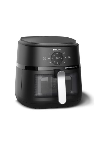 Philips Airfryer | NA231/00 | Power 1700 W | Capacity 6.2 L | Black/Silver