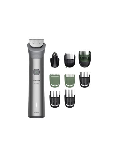 Philips All-in-One Hair trimmer | MG5931/15 Series 5000 | Cordless | Number of length steps 13 | Step precise 0.5 mm | Light gray
