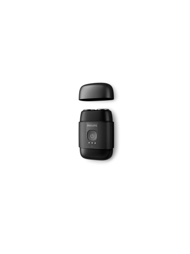 Philips Compact Shaver | S591/05 500 Series | Operating time (max) 40 min | Wet & Dry | Lithium Ion | Metallic Black