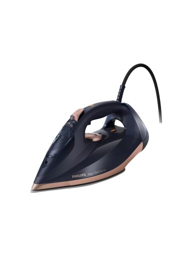Philips | DST7510/80 | Steam Iron | 3200 W | Water tank capacity 300 ml | Continuous steam 55 g/min | Steam boost performance 260 g/min | Blue/Gold Philips | DST7510/80 | Steam Iron | 3200 W | Water tank capacity 300 ml | Continuous steam 55 g/min | Steam boost performance 260 g/min | Blue/Gold