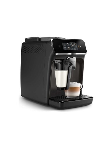 Philips | Espresso Coffee Maker | EP2334/10 | Pump pressure 15 bar | Built-in milk frother | Fully Automatic | 1500 W | Black