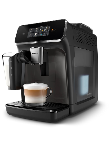 Philips | Espresso Coffee Maker | EP2334/10 | Pump pressure 15 bar | Built-in milk frother | Fully Automatic | 1500 W | Black