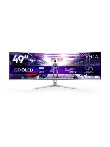 Philips | Gaming Monitor | 49M2C8900/00 | 48.9 " | 32:9 | 240 Hz | 0.03 ms | 5120 x 1440 pixels | 450 cd/m² | HDMI ports quantity 2 Philips | Gaming Monitor | 49M2C8900/00 | 48.9 " | 32:9 | 240 Hz | 0.03 ms | 5120 x 1440 pixels | 450 cd/m² | HDMI ports quantity 2