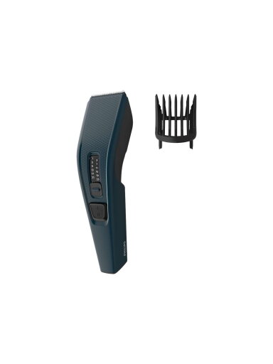 Philips | Hair clipper | HC3505/15 | Corded | Number of length steps 13 | Step precise 2 mm | Black/Blue