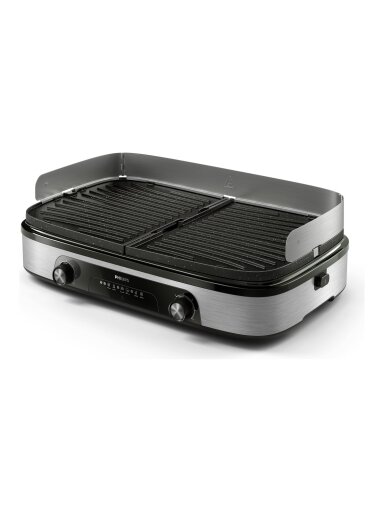 Philips HD6222/90 Table Grill, Black/Stainless Steel | Philips Philips HD6222/90 Table Grill, Black/Stainless Steel | Philips