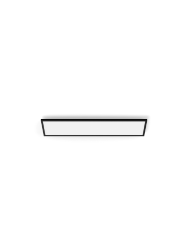 Philips Hue Aurelle rectangular panel light, Black, 120 x 30 cm | 2200-6500 Hue White Ambiance Philips Hue Aurelle rectangular panel light, Black, 120 x 30 cm | 2200-6500 Hue White Ambiance