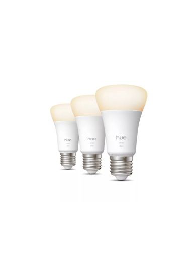 Philips Hue W 810 A60 3P EU | E27 | 7 W | Soft white light