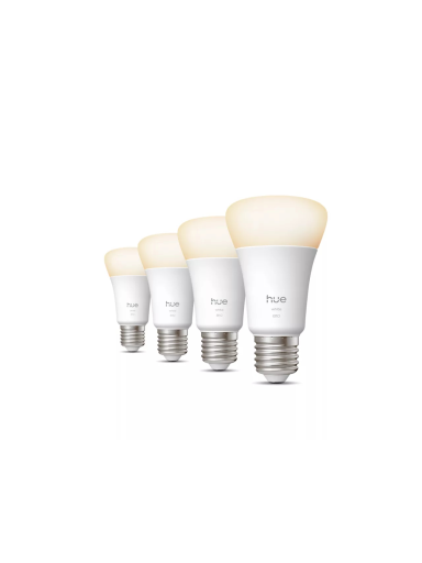 Philips Hue W 810 A60 4P EU | E27 | Warm to cool white light | Bluetooth, Zigbee