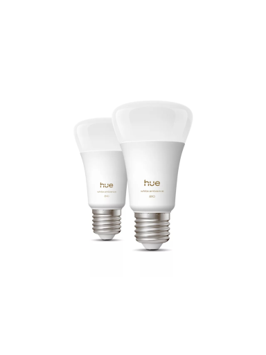 Philips Hue WA 810 A60 2P EU | E27 | 6 W | White and colour light | Bluetooth and Zigbee