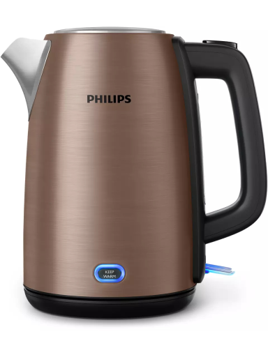 Philips | Kettle | HD9355/92 Viva Collection | Electric | 1740-2060 W | 1.7 L | Stainless steel | 360° rotational base | Copper Philips | Kettle | HD9355/92 Viva Collection | Electric | 1740-2060 W | 1.7 L | Stainless steel | 360° rotational base | Copper