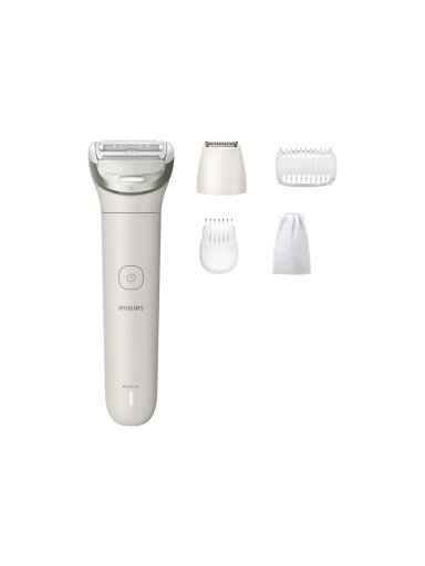 Philips Lady shaver | BRL147/00 Series 8000 | Operating time (max) 100 min | Wet & Dry | Lithium Ion | White/Grey Philips Lady shaver | BRL147/00 Series 8000 | Operating time (max) 100 min | Wet & Dry | Lithium Ion | White/Grey