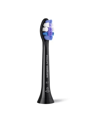 Philips Replacement brush heads | HX6052/88 Sonicare Sensitive | Heads | For adults | Number of brush heads included 2 | Black