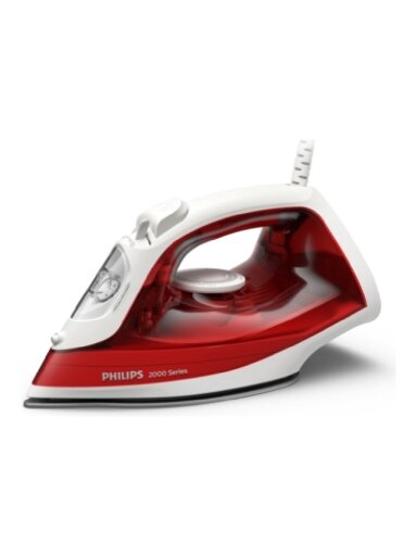 Philips Steam Iron | DST2010/40 2000 Series | Steam Iron | 2000 W | Water tank capacity 250 ml | Continuous steam 25 g/min | Steam boost performance 100 g/min | Red Philips Steam Iron | DST2010/40 2000 Series | Steam Iron | 2000 W | Water tank capacity 250 ml | Continuous steam 25 g/min | Steam boost performance 100 g/min | Red