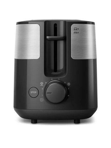Philips | Toaster | HD2517/90 Daily Collection | Power 830 W | Number of slots 2 | Housing material Plastic | Black/Stainless Steel Philips | Toaster | HD2517/90 Daily Collection | Power 830 W | Number of slots 2 | Housing material Plastic | Black/Stainless Steel