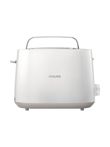 Philips | Toaster | HD2581/00 Daily Collection | Power  760-900 W | Number of slots 2 | Housing material Plastic | White