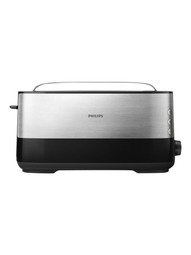 Philips | Toaster | HD2692/90 Viva Collection | Power 950 W | Number of slots 2 | Housing material Metal/Plastic | Black Philips | Toaster | HD2692/90 Viva Collection | Power 950 W | Number of slots 2 | Housing material Metal/Plastic | Black