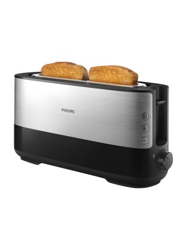 Philips | Toaster | HD2692/90 Viva Collection | Power 950 W | Number of slots 2 | Housing material Metal/Plastic | Black Philips | Toaster | HD2692/90 Viva Collection | Power 950 W | Number of slots 2 | Housing material Metal/Plastic | Black