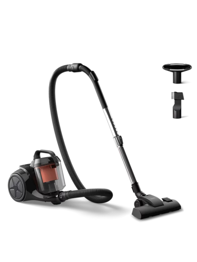 Philips | Vacuum cleaner | XB1142/10 1000 series | Bagless | Power 800 W | Dust capacity 1.3 L | Rich black/Coral moody Philips | Vacuum cleaner | XB1142/10 1000 series | Bagless | Power 800 W | Dust capacity 1.3 L | Rich black/Coral moody